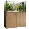 Szafka pod Akwarium Proste Elitte 100x50x90 Grafit-Dąb Artisan