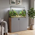 Szafka pod Akwarium Proste Elitte 100x50x90 Dąb Artisan-Grafit