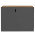 Szafka pod Akwarium Proste Elitte 100x50x90 Dąb Artisan-Grafit
