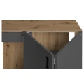 Szafka pod Akwarium Proste Elitte 100x50x90 Dąb Artisan-Grafit