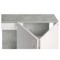 Szafka pod Akwarium Proste Elitte 100x50x90 Beton-Biały