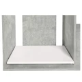 Szafka pod Akwarium Proste Elitte 100x50x90 Beton-Biały
