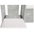 Szafka pod Akwarium Proste Elitte 100x50x90 Beton-Biały