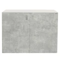 Szafka pod Akwarium Proste Elitte 100x50x90 Biały-Beton