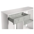 Szafka pod Akwarium Proste Elitte 100x50x90 Biały-Beton