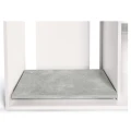 Szafka pod Akwarium Proste Elitte 100x50x90 Biały-Beton