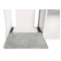 Szafka pod Akwarium Proste Elitte 100x50x90 Biały-Beton