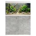Szafka pod Akwarium Proste Elitte 100x50x90 Biały-Beton