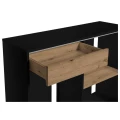 Szafka pod Akwarium Proste Elitte 100x60x90 Czarny-Dąb Artisan