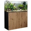 Szafka pod Akwarium Proste Elitte 100x60x90 Czarny-Dąb Artisan