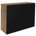 Szafka pod Akwarium Proste Elitte 100x60x90 Dąb Artisan-Czarny