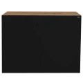 Szafka pod Akwarium Proste Elitte 100x60x90 Dąb Artisan-Czarny