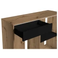 Szafka pod Akwarium Proste Elitte 100x60x90 Dąb Artisan-Czarny