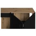 Szafka pod Akwarium Proste Elitte 100x60x90 Dąb Artisan-Czarny