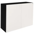 Szafka pod Akwarium Proste Elitte 100x60x90 Czarny-Biały