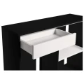 Szafka pod Akwarium Proste Elitte 100x60x90 Czarny-Biały