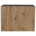 Szafka pod Akwarium Proste Elitte 100x60x90 Grafit-Dąb Artisan