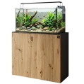 Szafka pod Akwarium Proste Elitte 100x60x90 Grafit-Dąb Artisan