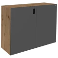 Szafka pod Akwarium Proste Elitte 100x60x90 Dąb Artisan-Grafit