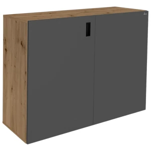 Szafka pod Akwarium Proste Elitte 100x60x90 Dąb Artisan-Grafit