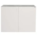 Szafka pod Akwarium Proste Elitte 100x60x90 Beton-Biały