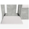 Szafka pod Akwarium Proste Elitte 100x60x90 Beton-Biały