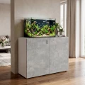 Szafka pod Akwarium Proste Elitte 100x60x90 Biały-Beton