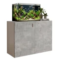 Szafka pod Akwarium Proste Elitte 100x60x90 Biały-Beton
