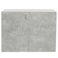 Szafka pod Akwarium Proste Elitte 100x60x90 Biały-Beton