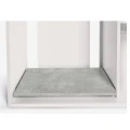 Szafka pod Akwarium Proste Elitte 100x60x90 Biały-Beton