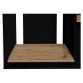 Szafka pod Akwarium Proste Elitte 120x40x90 Czarny-Dąb Artisan