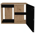 Szafka pod Akwarium Proste Elitte 120x40x90 Dąb Artisan-Czarny