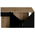 Szafka pod Akwarium Proste Elitte 120x40x90 Dąb Artisan-Czarny