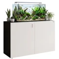 Szafka pod Akwarium Proste Elitte 120x40x90 Czarny-Biały