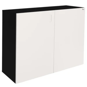 Szafka pod Akwarium Proste Elitte 120x40x90 Czarny-Biały