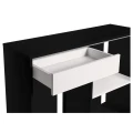 Szafka pod Akwarium Proste Elitte 120x40x90 Czarny-Biały