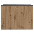 Szafka pod Akwarium Proste Elitte 120x40x90 Grafit-Dąb Artisan