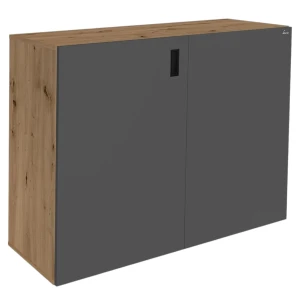 Szafka pod Akwarium Proste Elitte 120x40x90 Dąb Artisan-Grafit