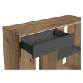 Szafka pod Akwarium Proste Elitte 120x40x90 Dąb Artisan-Grafit