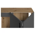 Szafka pod Akwarium Proste Elitte 120x40x90 Dąb Artisan-Grafit