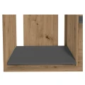 Szafka pod Akwarium Proste Elitte 120x40x90 Dąb Artisan-Grafit