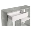 Szafka pod Akwarium Proste Elitte 120x40x90 Beton-Biały