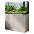 Szafka pod Akwarium Proste Elitte 120x40x90 Biały-Beton