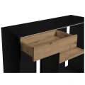 Szafka pod Akwarium Proste Elitte 120x50x90 Czarny-Dąb Artisan
