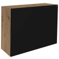 Szafka pod Akwarium Proste Elitte 120x50x90 Dąb Artisan-Czarny
