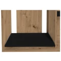 Szafka pod Akwarium Proste Elitte 120x50x90 Dąb Artisan-Czarny