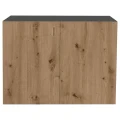 Szafka pod Akwarium Proste Elitte 120x50x90 Grafit-Dąb Artisan