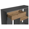 Szafka pod Akwarium Proste Elitte 120x50x90 Grafit-Dąb Artisan