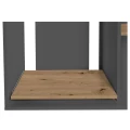 Szafka pod Akwarium Proste Elitte 120x50x90 Grafit-Dąb Artisan