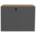 Szafka pod Akwarium Proste Elitte 120x50x90 Dąb Artisan-Grafit